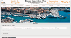 Desktop Screenshot of dinamyimmobilier.com